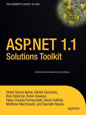 cover image of ASP.NET 1.1 Solutions Toolkit